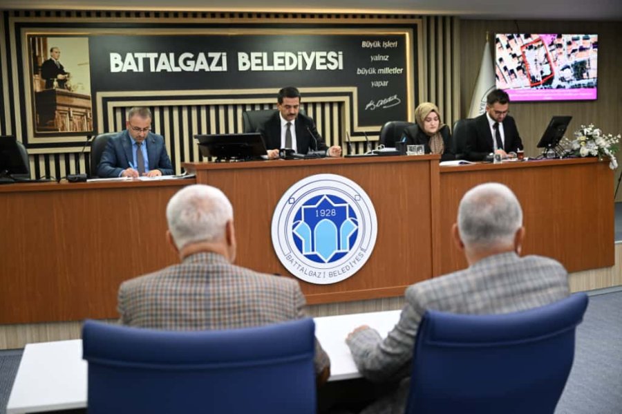 Battalgazi Belediye Meclisi Ekim Ayı Toplantısı Gerçekleştirildi