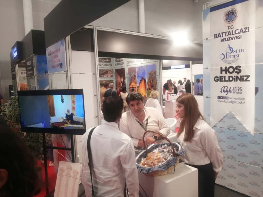 Battalgazi İstanbul'da fuarında Aslantepe'yi tanıttı