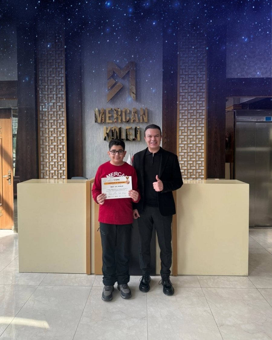 DÜNYA ÜÇÜNCÜLÜĞÜ MERCAN’DAN!