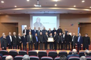 Malatya TSO’dan Vahap Munyar’a “Şeref Üyeliği” Beratı