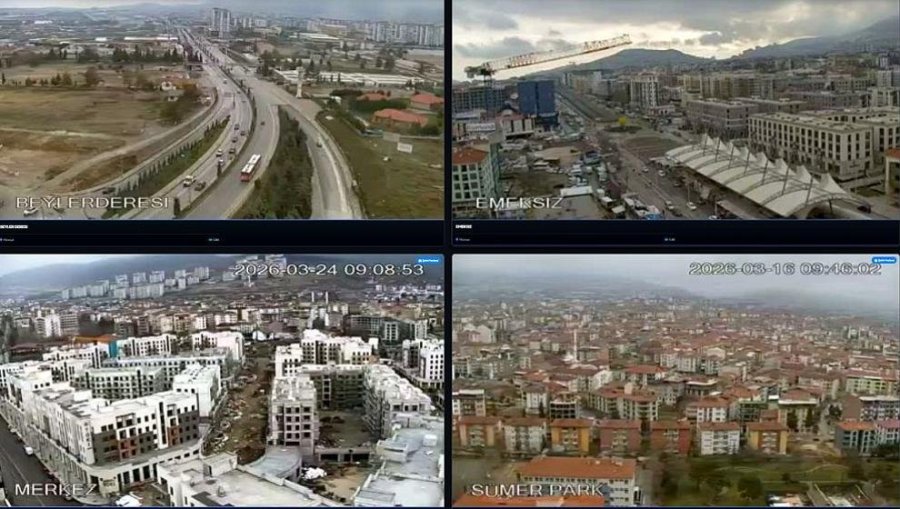 Malatya’da Canlı Kamera Dönemi: Şehir 7/24 İzlenebiliyor